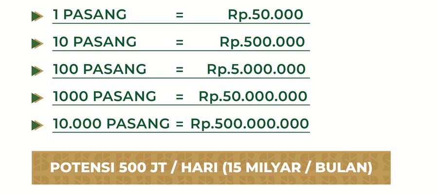 Bonus Pasangan RO